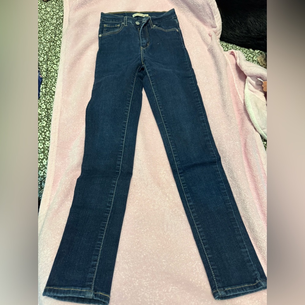 Levi's Women's Dark Blue Skinny Jeans